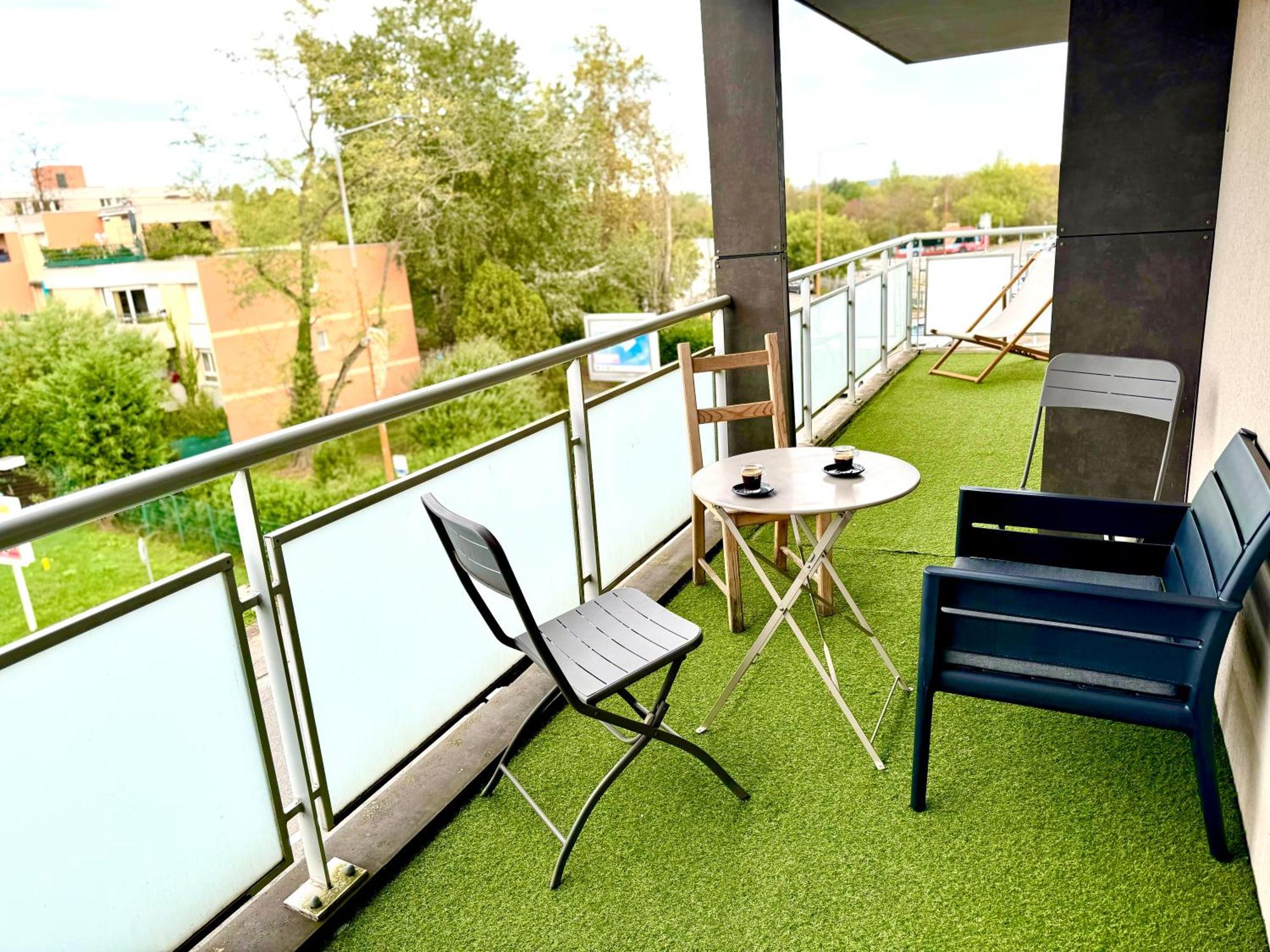 MON PETIT COCON T3 de 60m2 AU PIED DU METRO ARGOULETS AVEC BALCON, FIBRE ET PARKING Toulouse Exterior foto