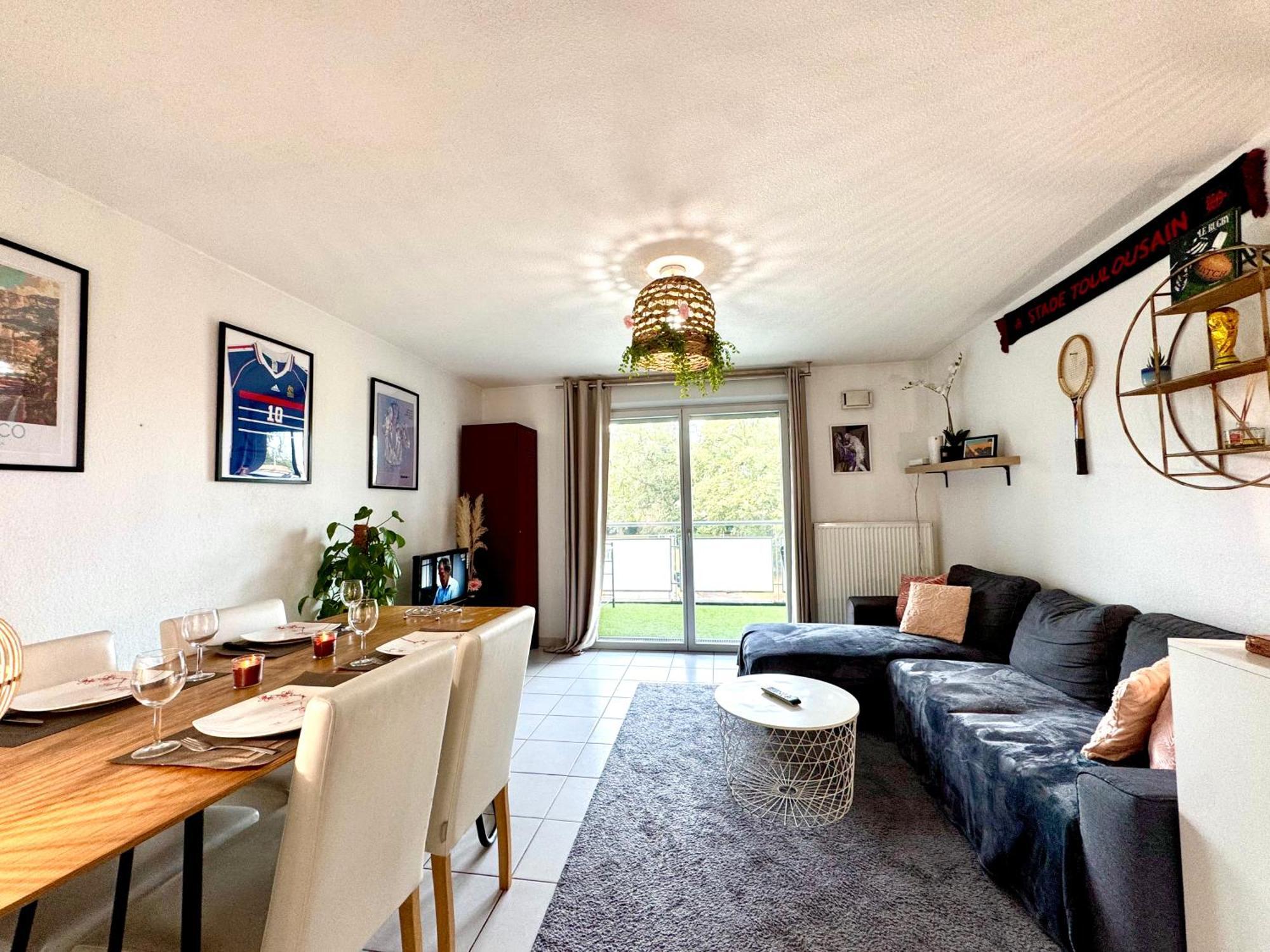 MON PETIT COCON T3 de 60m2 AU PIED DU METRO ARGOULETS AVEC BALCON, FIBRE ET PARKING Toulouse Exterior foto