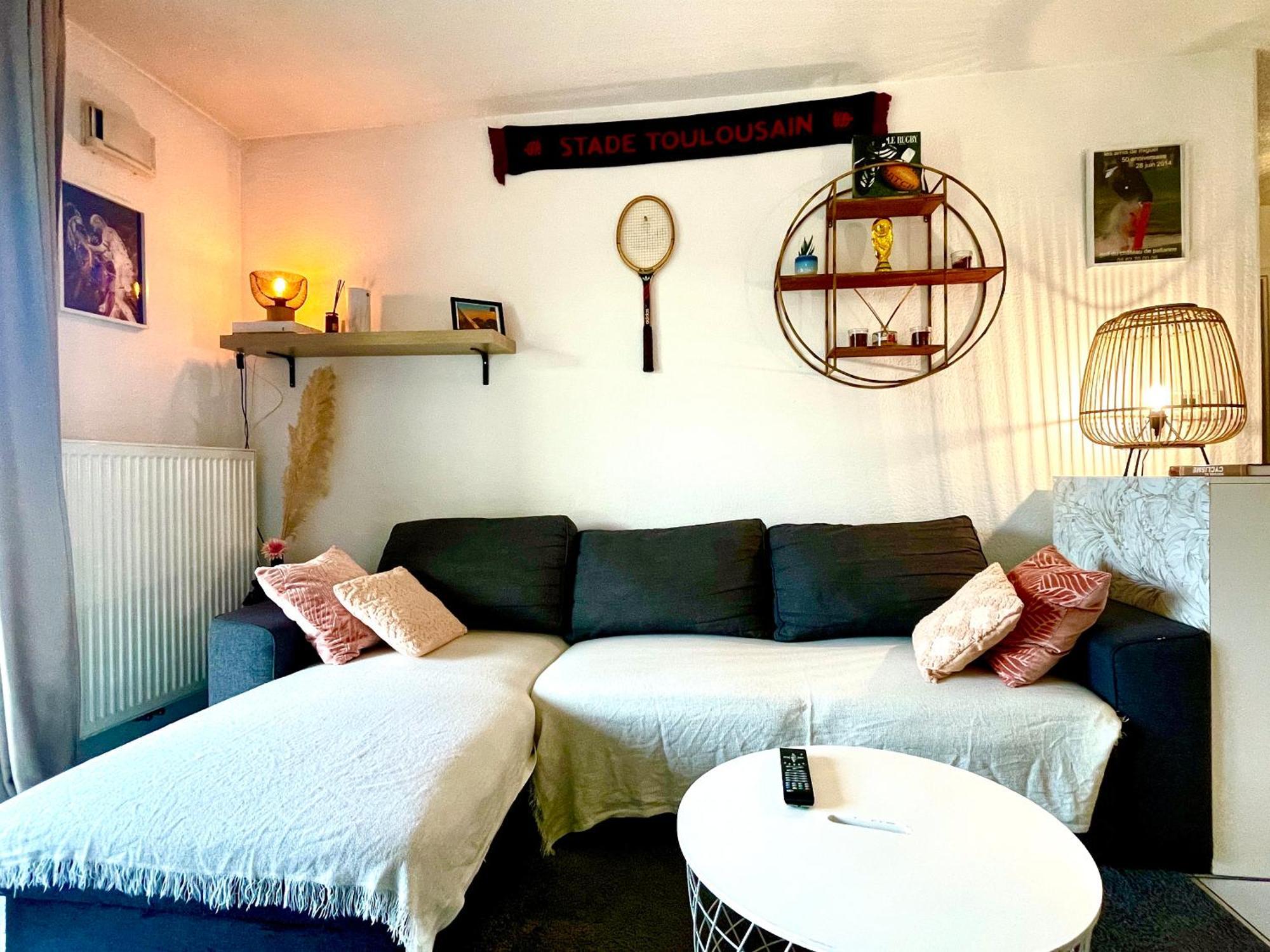 MON PETIT COCON T3 de 60m2 AU PIED DU METRO ARGOULETS AVEC BALCON, FIBRE ET PARKING Toulouse Exterior foto