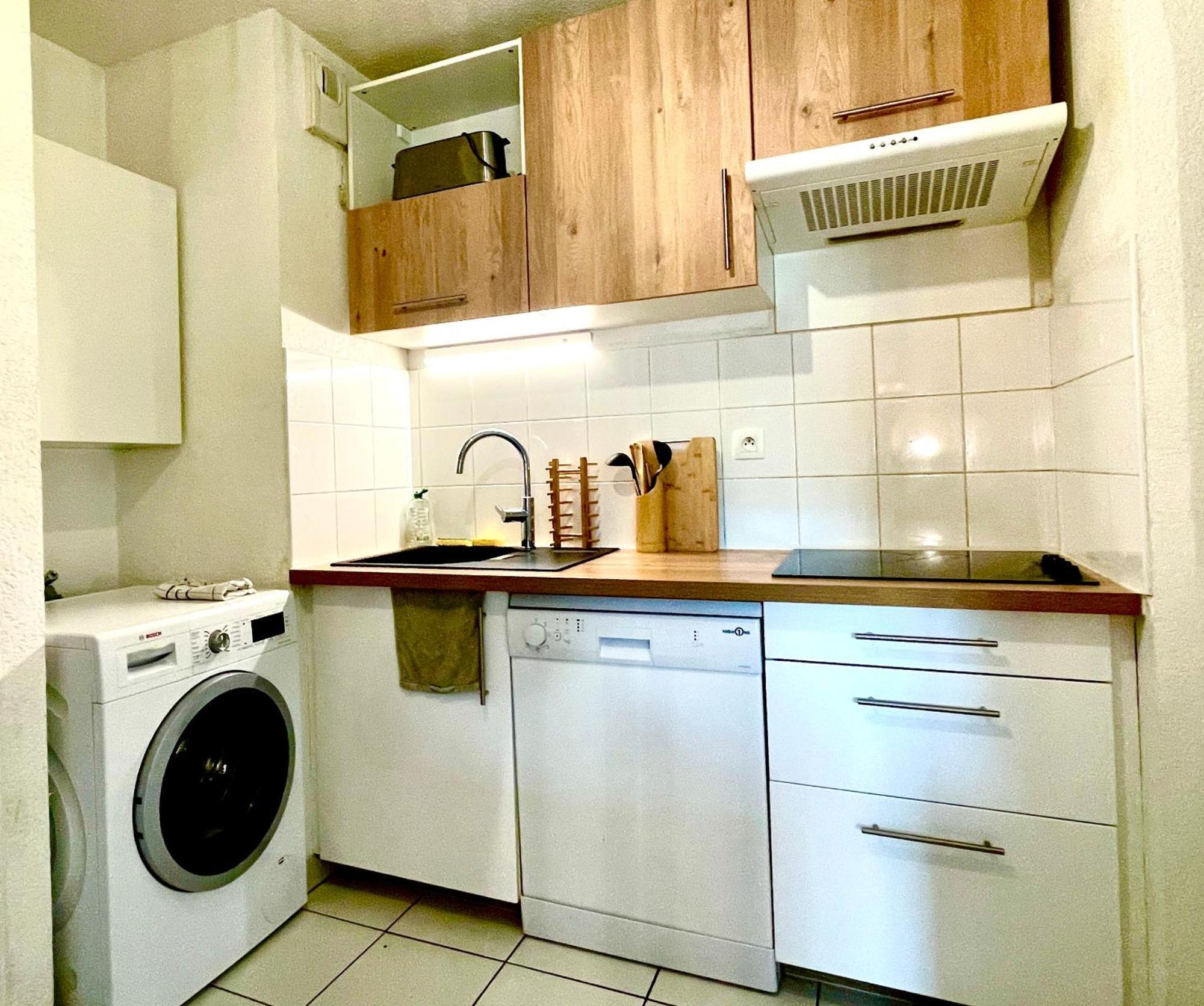 MON PETIT COCON T3 de 60m2 AU PIED DU METRO ARGOULETS AVEC BALCON, FIBRE ET PARKING Toulouse Exterior foto